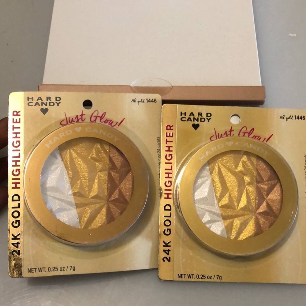 Lot of 2 Hard Candy 24k Gold Highlighters